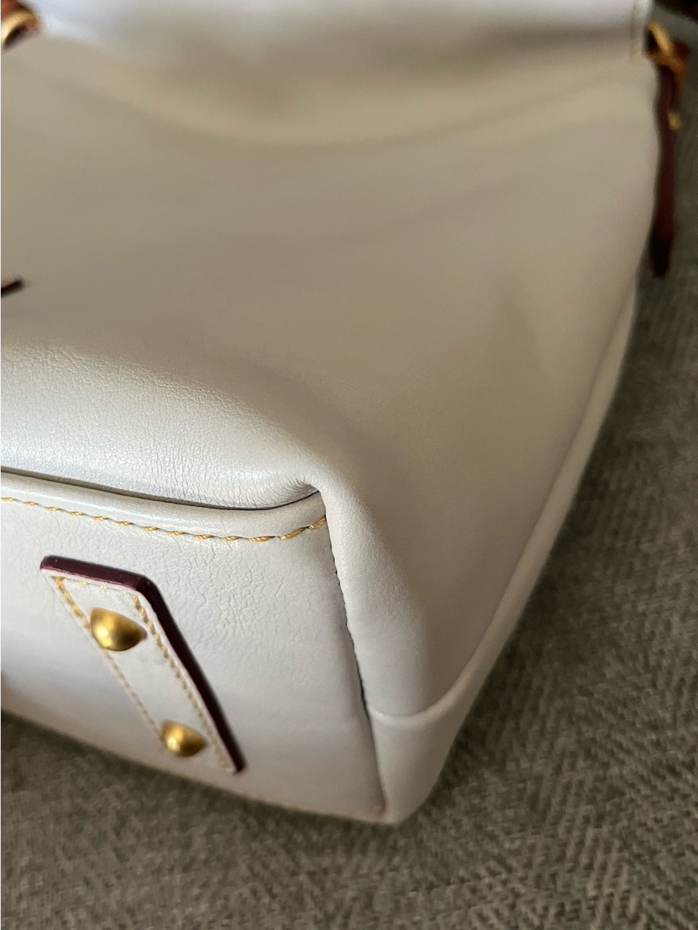 Dooney & Bourke Florentine Hobo Ecru - Picture 10 of 14
